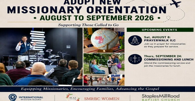 ADOPT NEW MISSIONARY ORIENTATION