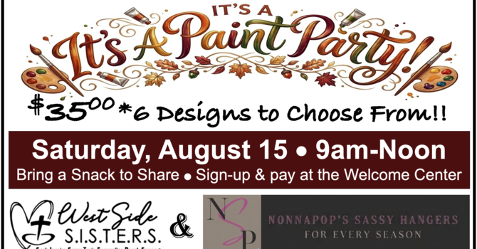 SISTERS Paint Party