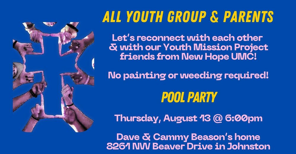 Youth Group Pool Party