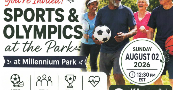 Sports & Olympics in the Park Aug. 2nd
