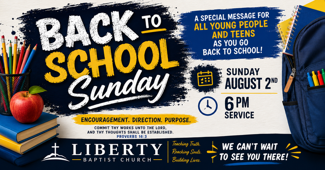 Back To School Sunday