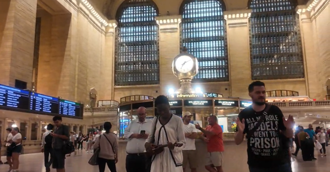 Worship and Healing Along the Train Lines and Inside Grand Central Terminal image