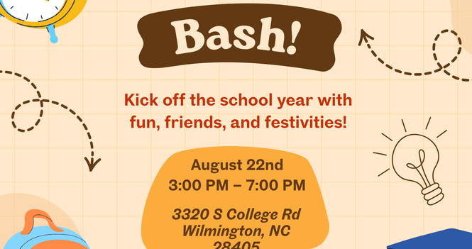 Back to School Bash Meeting 