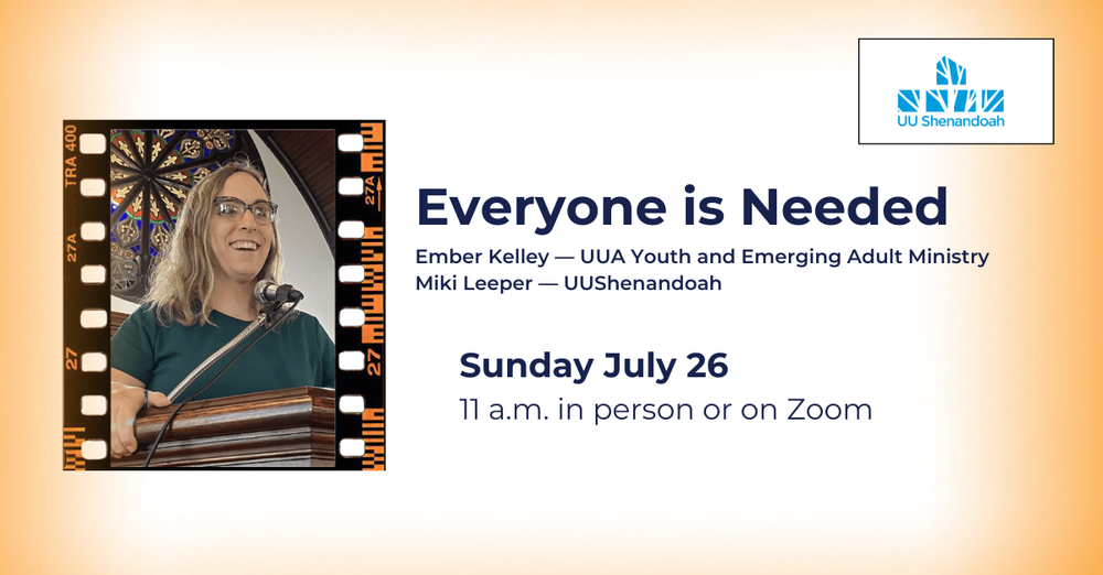 Everyone is Needed