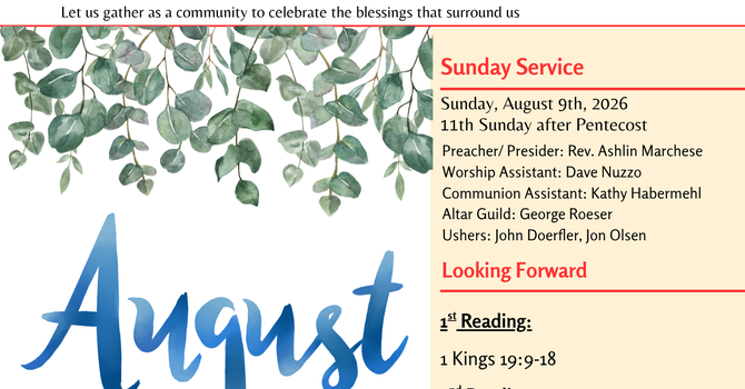 Weekly Newsletter image