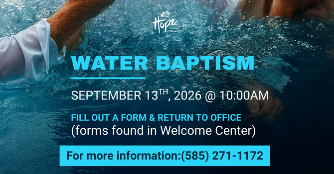 Water Baptism