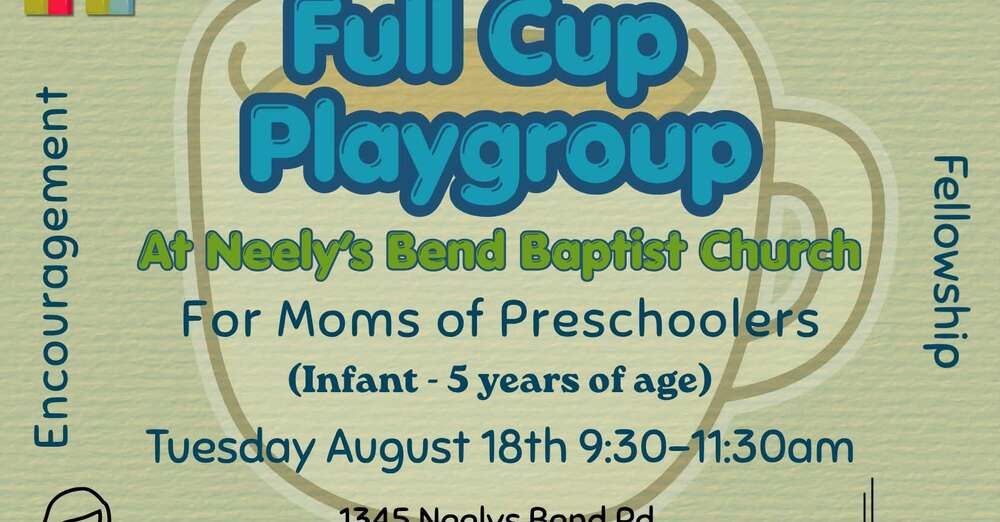 Moms of Preschoolers Playgroup!