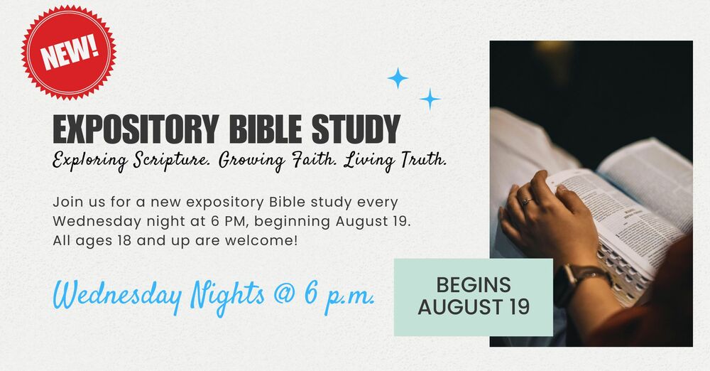 Co-Ed Expository Bible Study