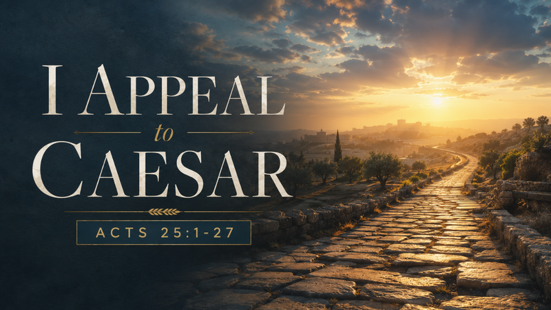 I Appeal to Caesar