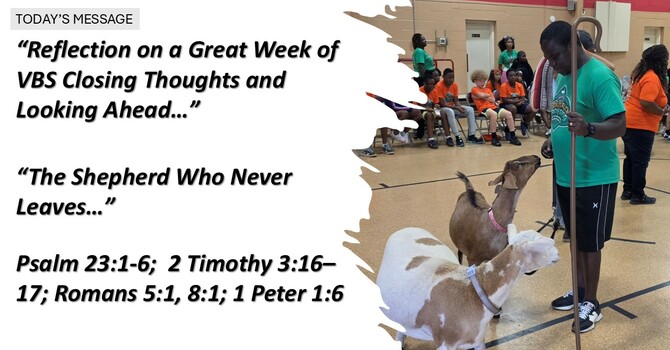 “The Shepherd Who Never Leaves”