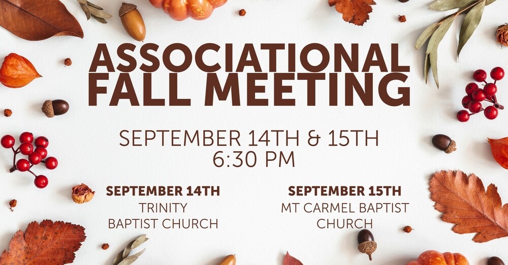 Associational Fall Meeting