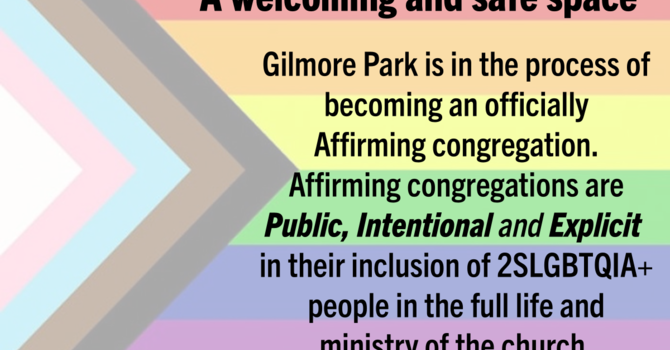 We are becoming an Affirming Church