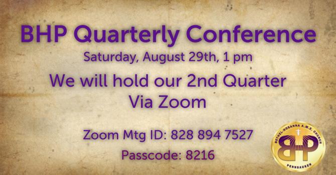 BHP 2nd Quarterly Conference