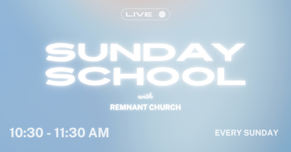 Sunday School