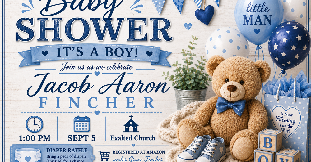 Baby Shower for Gracie Fincher