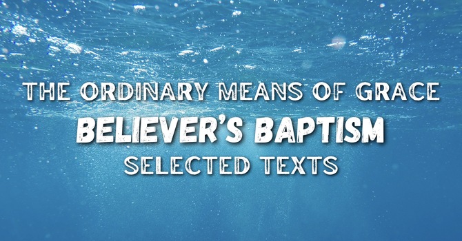Believer's Baptism