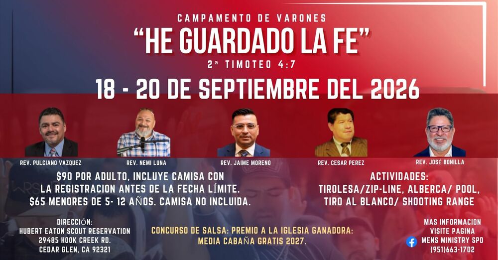 Campamento de Varones