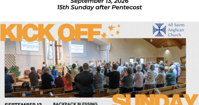 Eucharist Service - September 13, 2026