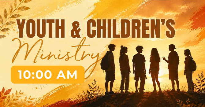 Youth & Children's Ministry - 2026 Summer/Fall Dates image