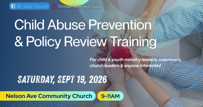 Safe Church Annual Refresher Training