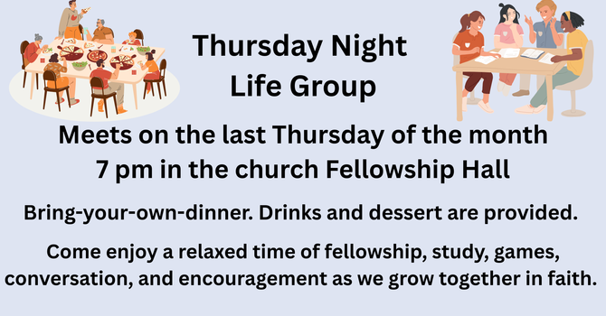 Thursday Evening Life Group