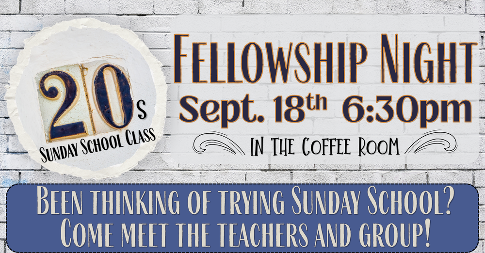20s Fellowship Night