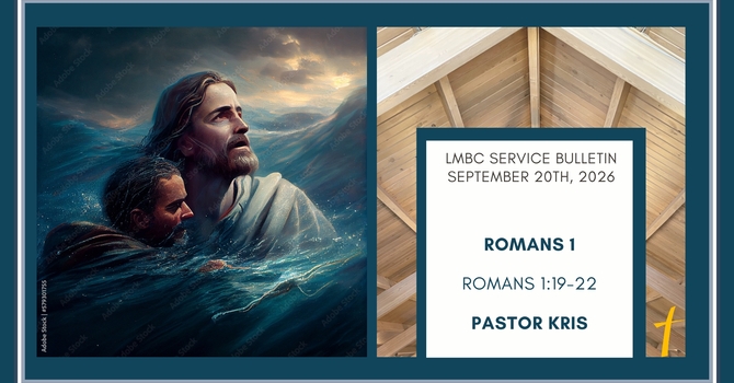 Bulletin for Sunday, September 20th, 2026
