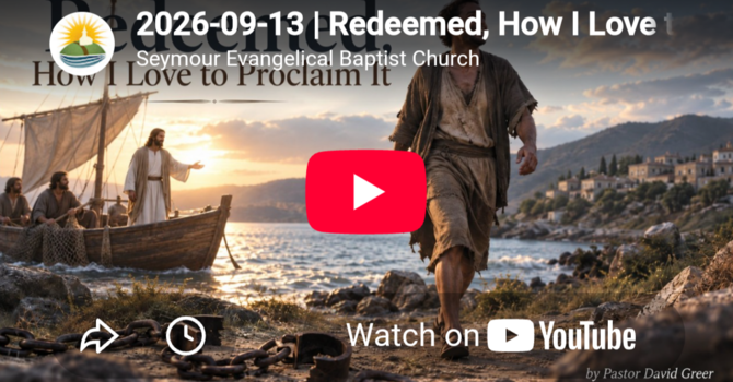 Redeemed, How I Love to Proclaim It 