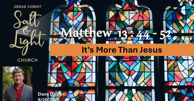 More Than Jesus