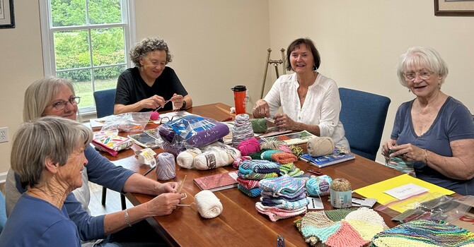 Knitters and crocheters