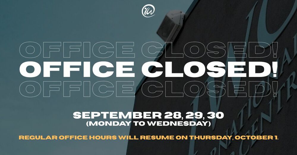 OFFICE CLOSED!