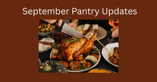 September Pantry Update image