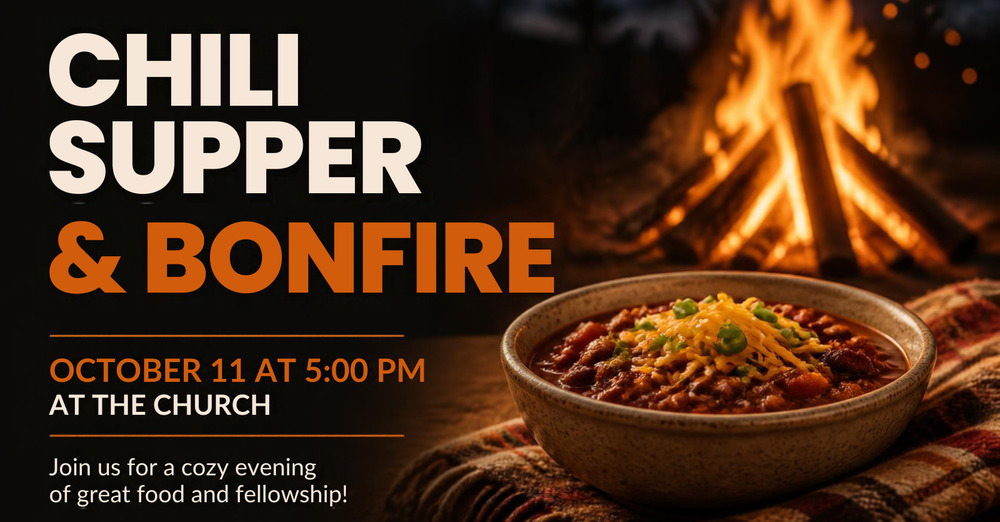 Church Chili Supper and Bonfire