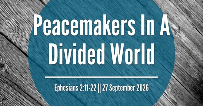 Peacemakers In A Divided World