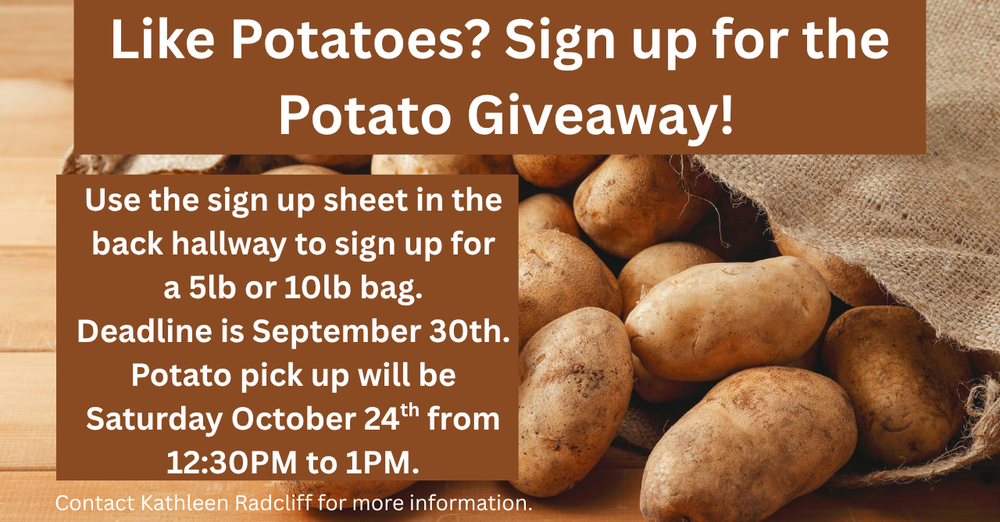 Potato Give Away