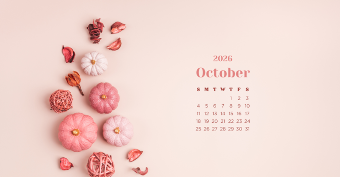 October Sunday Volunteer Schedule