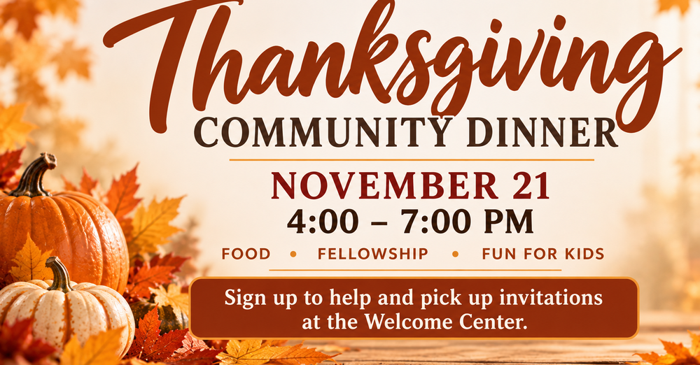 Community Thanksgiving Dinner