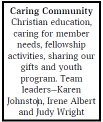 Caring Community text