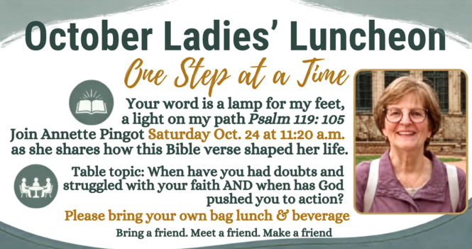 October Ladies' Luncheon