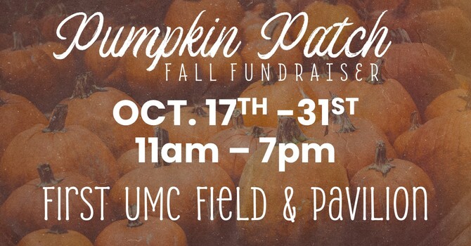 Pumpkin Patch at First UMC