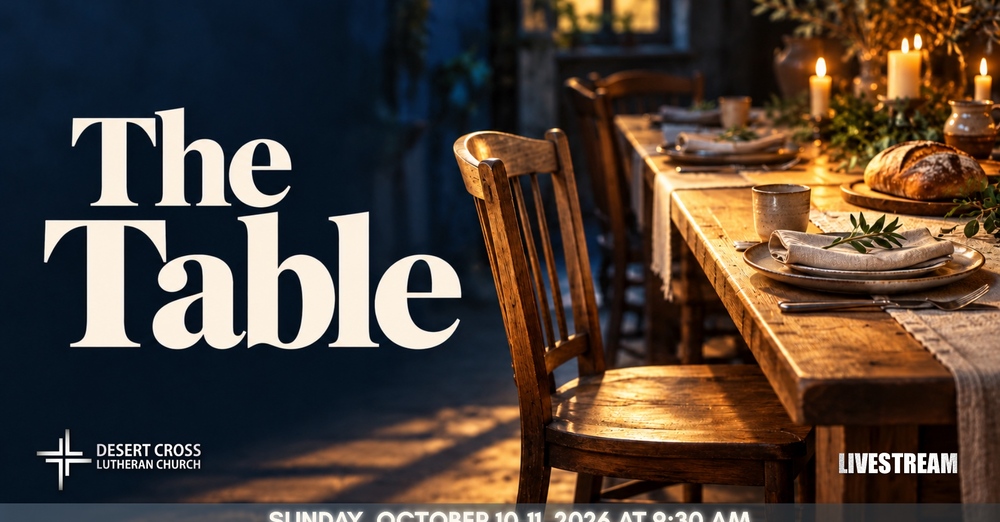 Desert Cross Online Worship -- October 11, 2026