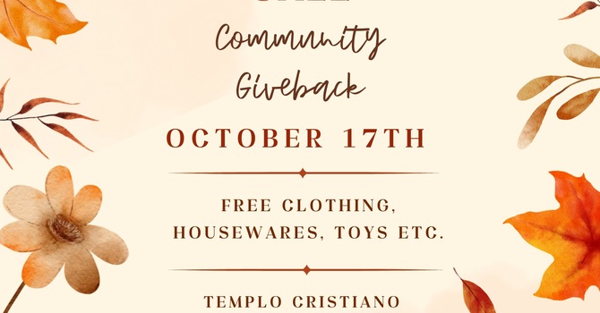Free Rummage Sale / Articulos Gratis