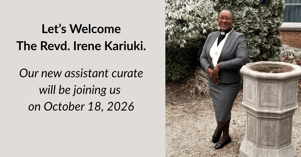 New Assistant Curate at St. John's
