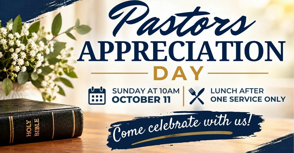 Pastor Appreciation Day Celebration