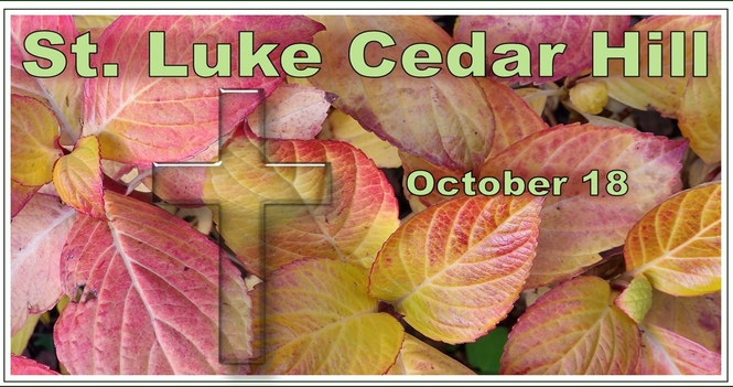 Services for the 21st Sunday after Pentecost