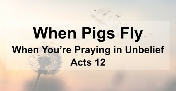 Acts 12 Sermon