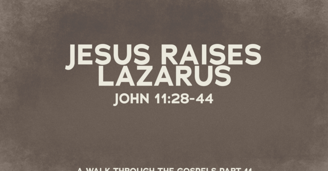 Jesus Raises Lazarus