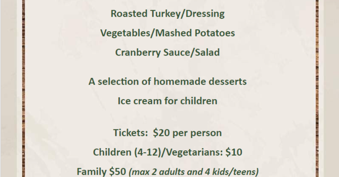 Grace Christmas Dinner