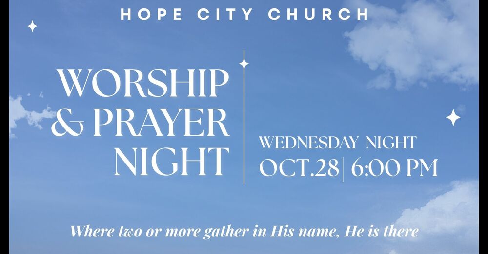 Worship and Prayer night 