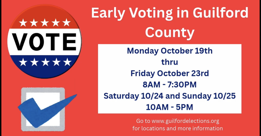 Early Voting in Guilford County